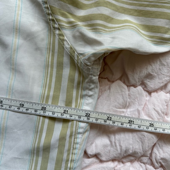 Y2K Billabong Shirt Light Weight Cream/White Men’s Size L  #skater - Picture 6 of 9